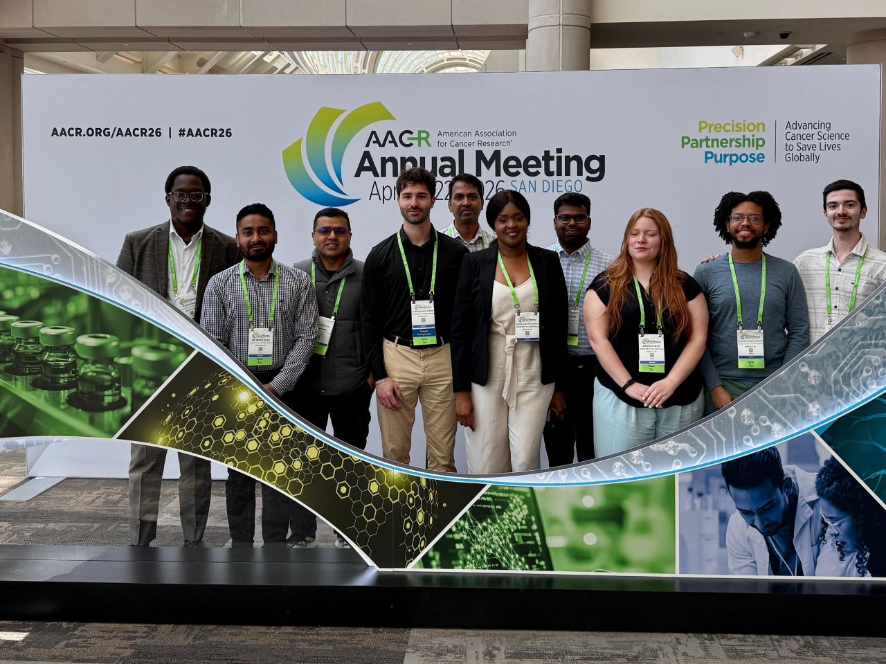 Adelaiye-Ogala Laboratory members at AACR 2026