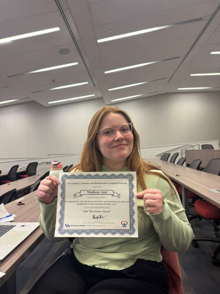 Madison Maddie Aust at GGB Research Day